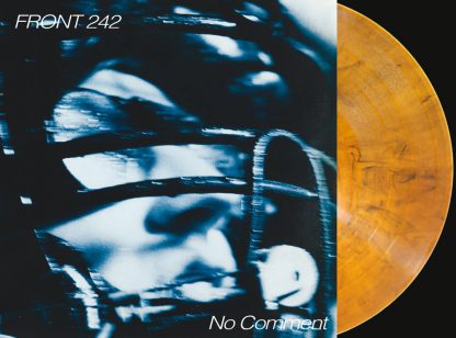 Front 242 - No Comment / Politics Of Pressure 2LP (Clear orange & black mixed / silver + CD)
