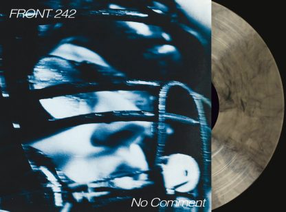 Front 242 - No Comment / Politics Of Pressure 2LP (Clear & black mixed / silver + CD)