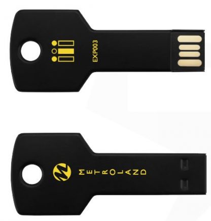 the key to metroland - black USB