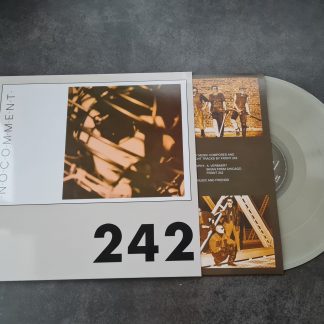 Front 242 - No Comment LP (clear transparent vinyl)